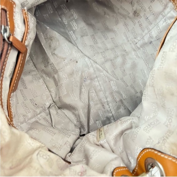 Michael Kors Brown Leather Shoulder Bag - Picture 7 of 7